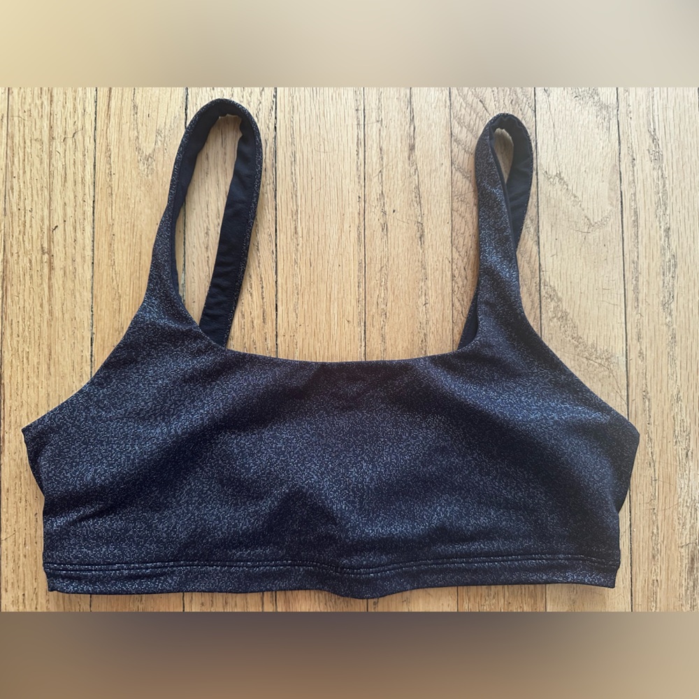 Alo Glitter Bra Sz S